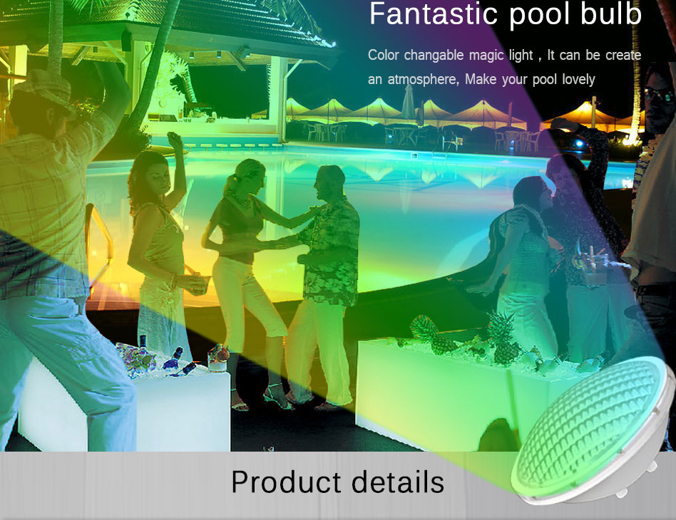 35W 441leds Glass Cover RGB led swimming pool light IP68 AC12V w