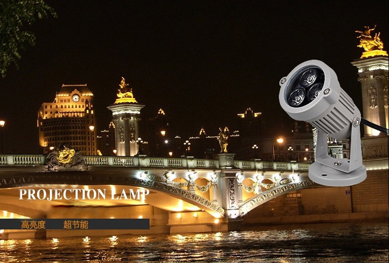 3W IP65 Waterproof LED FloodLight Outdoor project-light lamp