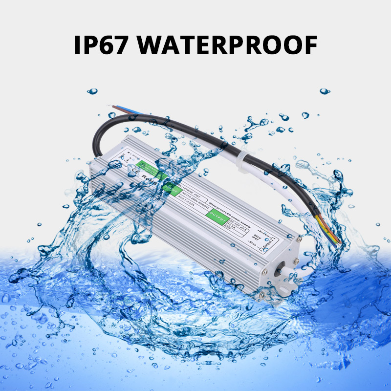 60W  DC12V 5A IP67 Waterproof LED Transformer