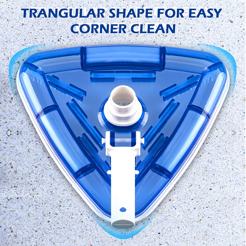 Triangle Transparent Vacuum Head