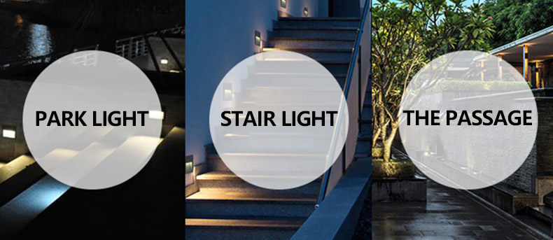 LED Motion Sensor Stair Step Light