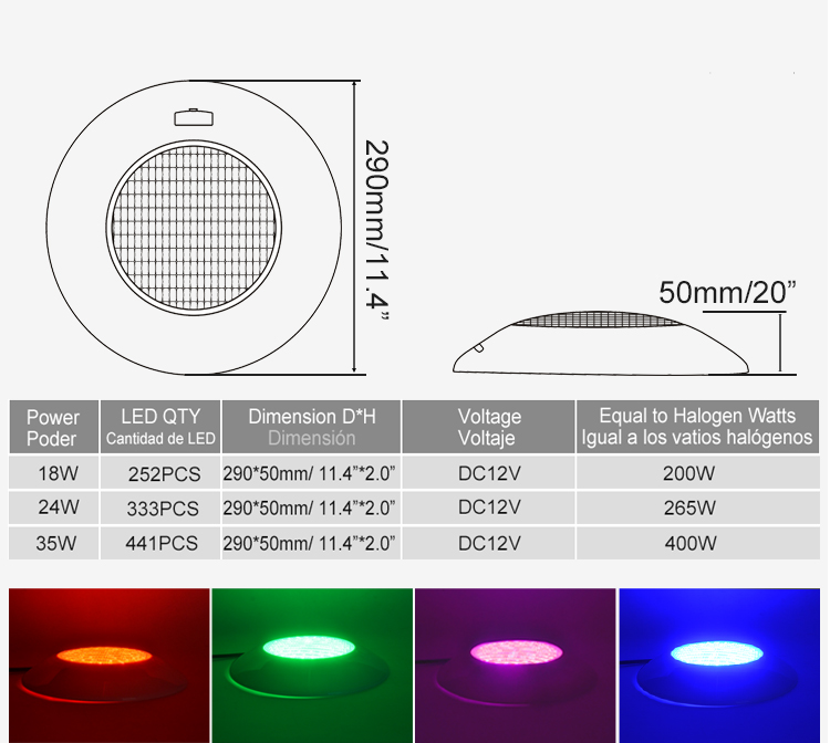 Wall Mounted Swimming pool light For Brand Niches Wall Mounted Swimming pool light For Brand Niches