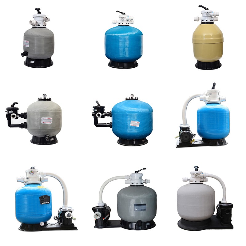 Side Mount Backyard O Ring Natural Sand Filter Housing Swimming Pool