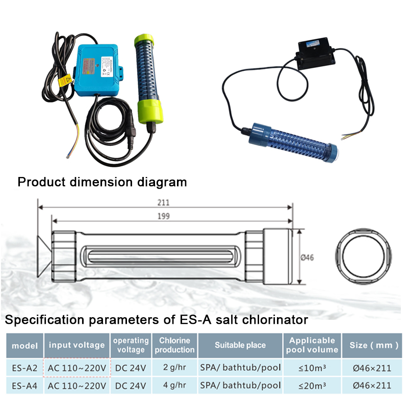 Salt chlorine generator saltwater chlorine floater