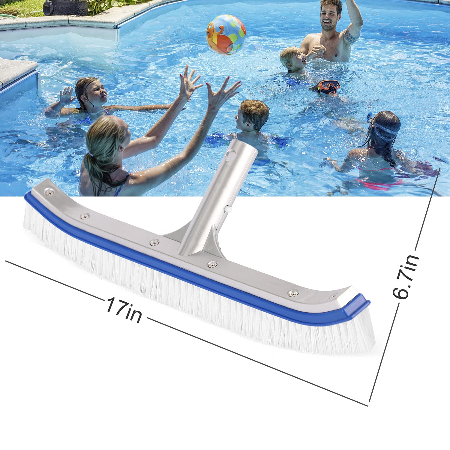 Heavy Duty Polished Cleaning Brush Head   Heavy Duty Polished Cleaning Brush Head