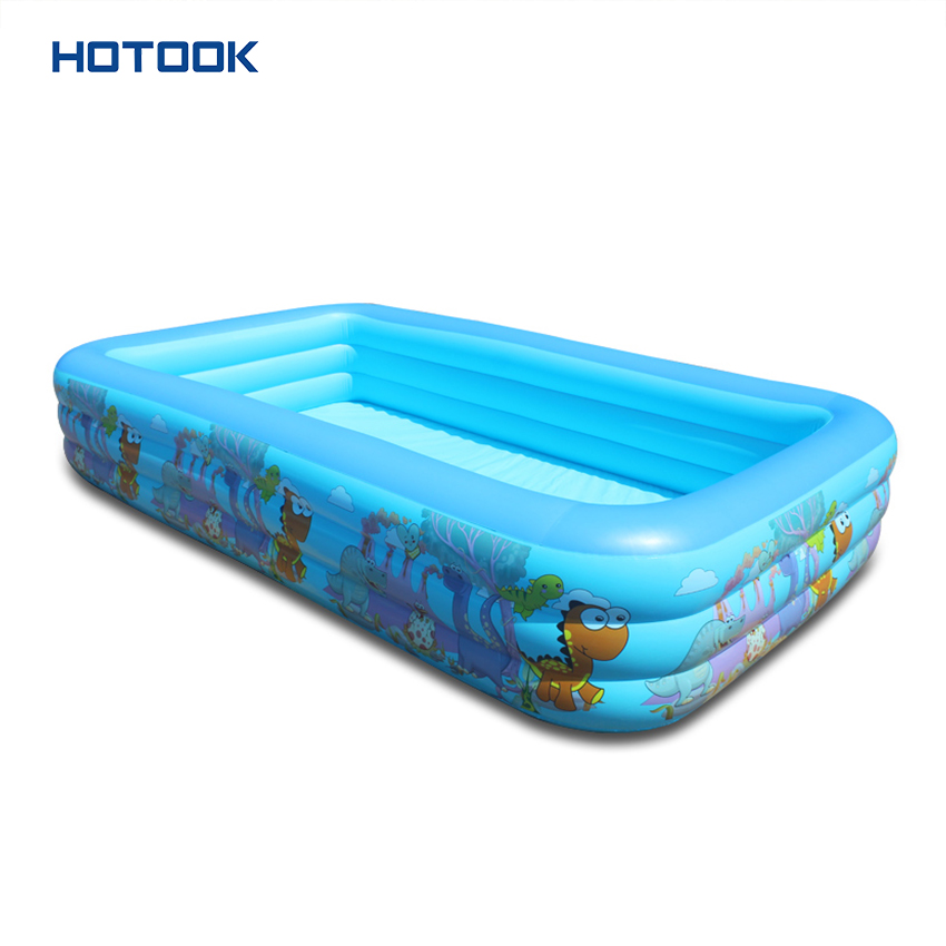 Blue Snd White Dinosaur Inflatable Pool Blue Snd White Dinosaur Inflatable Pool