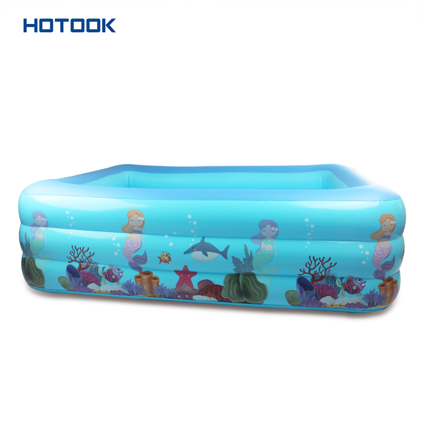Blue Snd White Mermaid Inflatable Pool Blue Snd White Mermaid Inflatable Pool