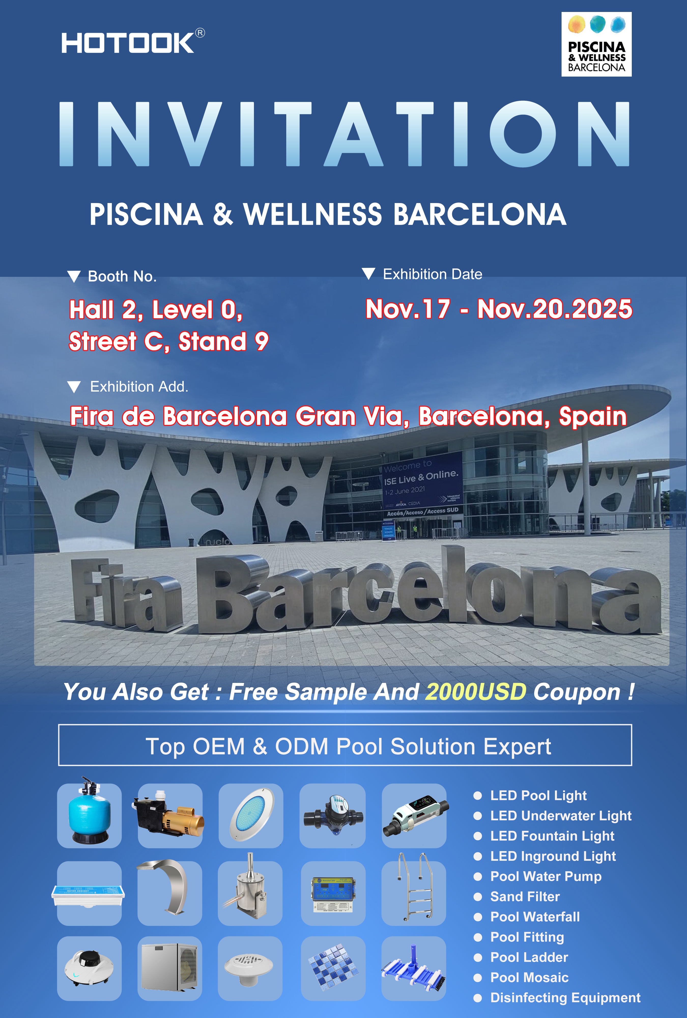 PISCINA & WELLNESS BARCELONA(Nov.17- Nov.20.2025)