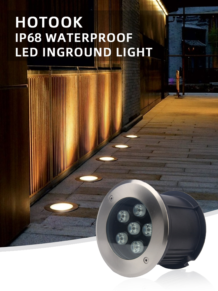 Top Quality IP68 D260mm SS304 LED Underground Light Top Quality IP68 D260mm SS304 LED Underground Light