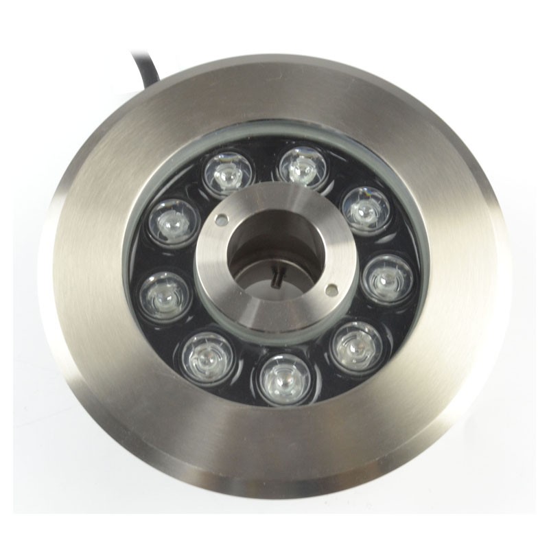 9W Stainless Steel High Power RGB led Fountain light IP68