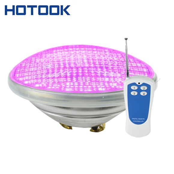 Glass Cover RGB led swimming pool light IP68 AC12V