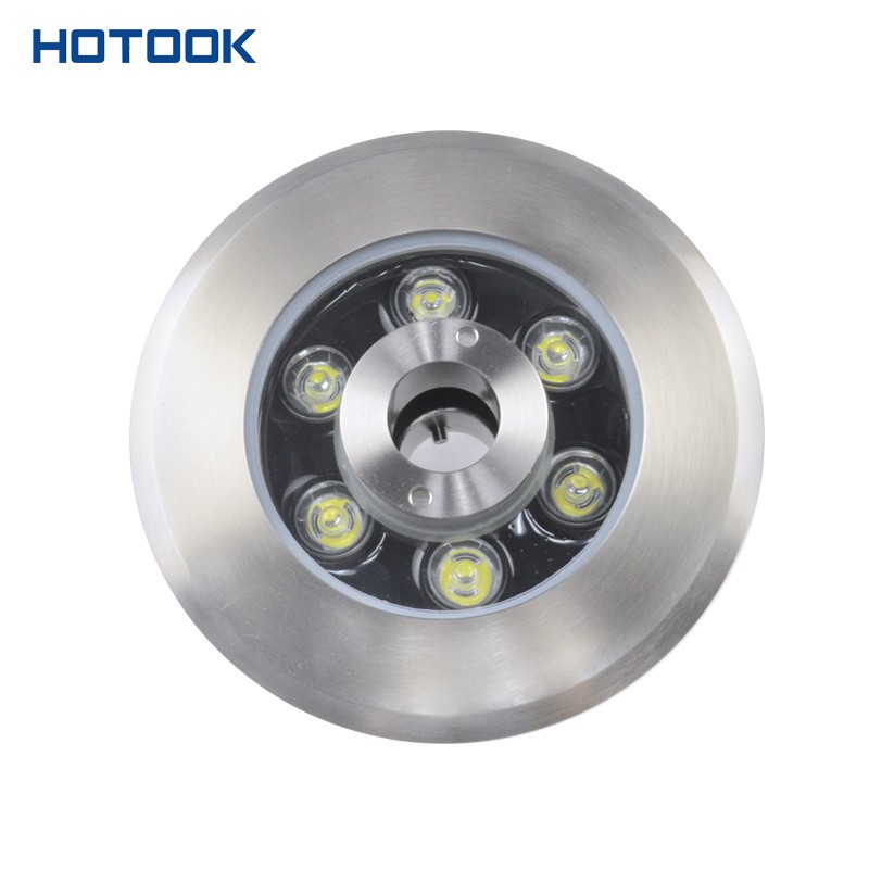 6W Stainless Steel High Power RGB led Fountain light IP68