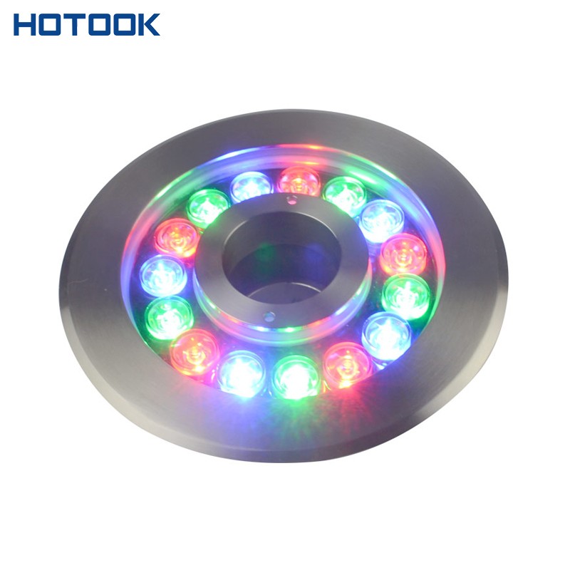 15W Stainless Steel High Power RGB led Fountain light