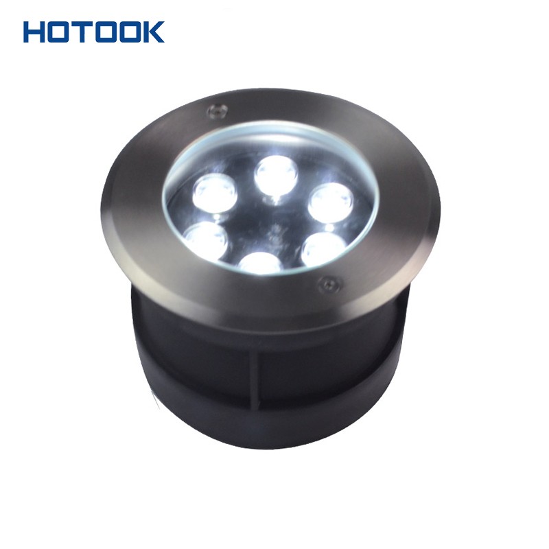Regular 6W D150mm Stainless Steel High Power RGB LED Underground