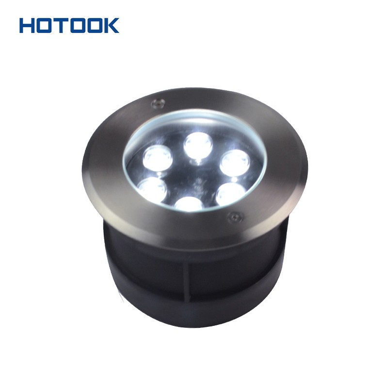Premium 6W D150mm Stainless Steel High Power RGB LED Underground