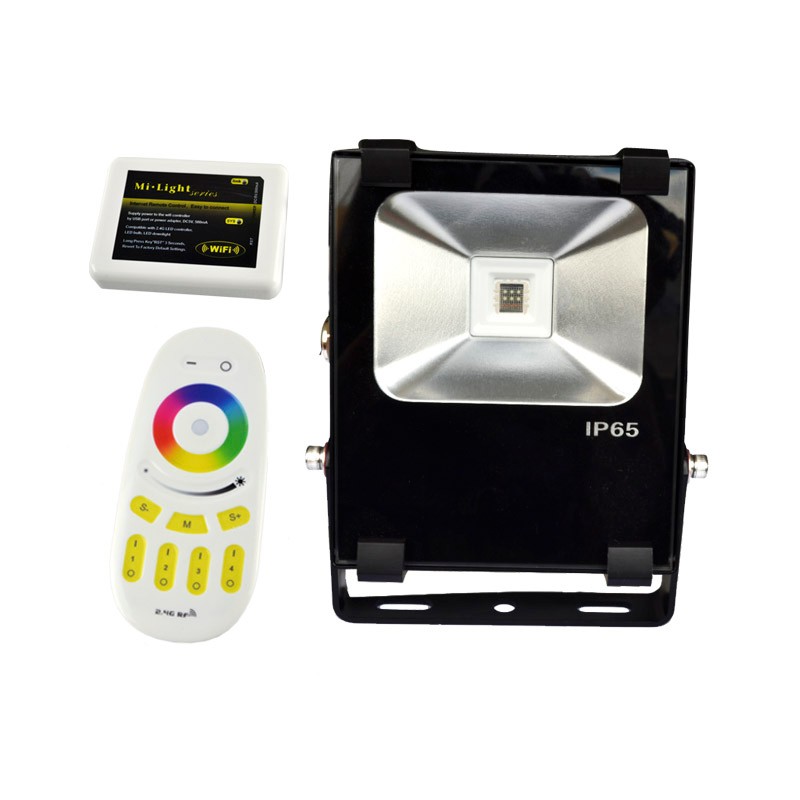 50W 2.4G Mi.Light RGB LED Floodlight WIFI controller Remote