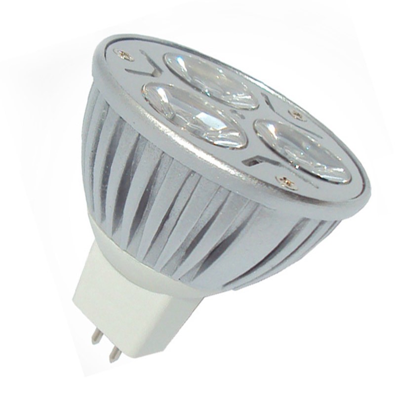 Red Blue Green MR16 3W LED Spot Light Bulb Lamp Lights