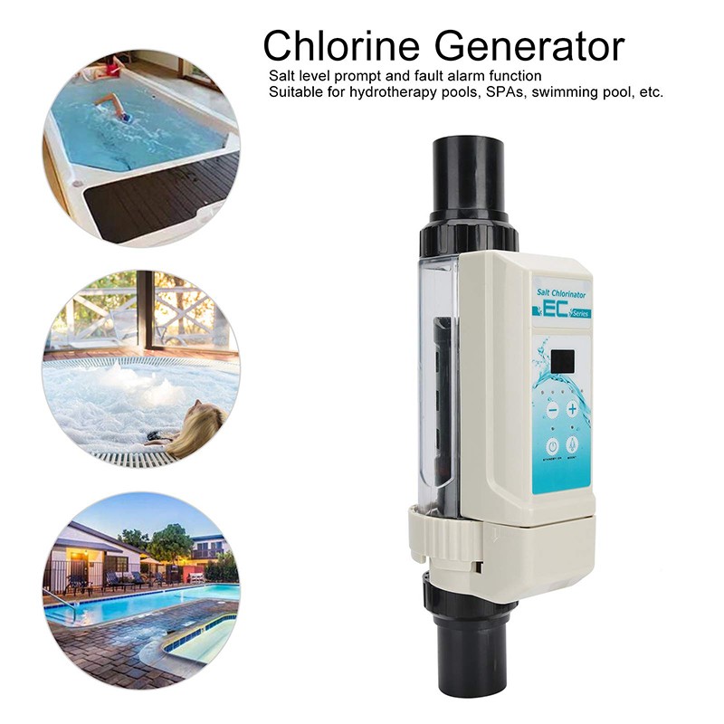 OEM Salt Water Generator System Automatic Cleaning Complete Functions Simple Operation Spa Swimming Pool Chlorinator