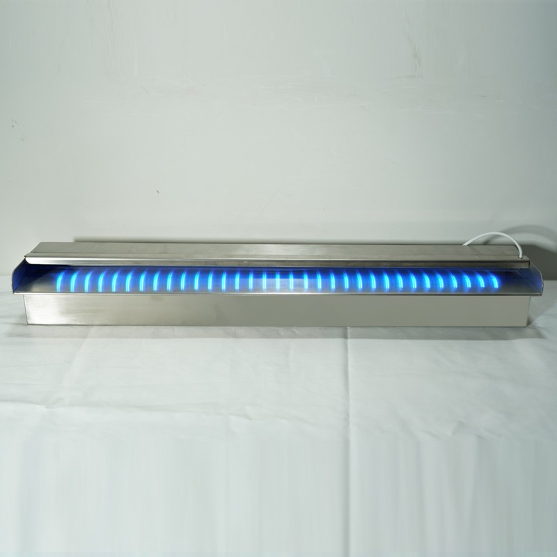 Stainless steel spillway Pond Pool waterfall