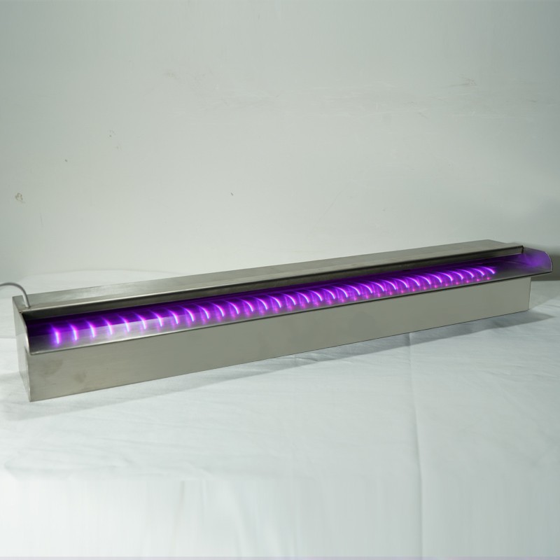 Stainless steel spillway Pond Pool waterfall