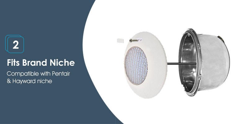 Wall Mounted IP68 PC Led Swimming Pool Light