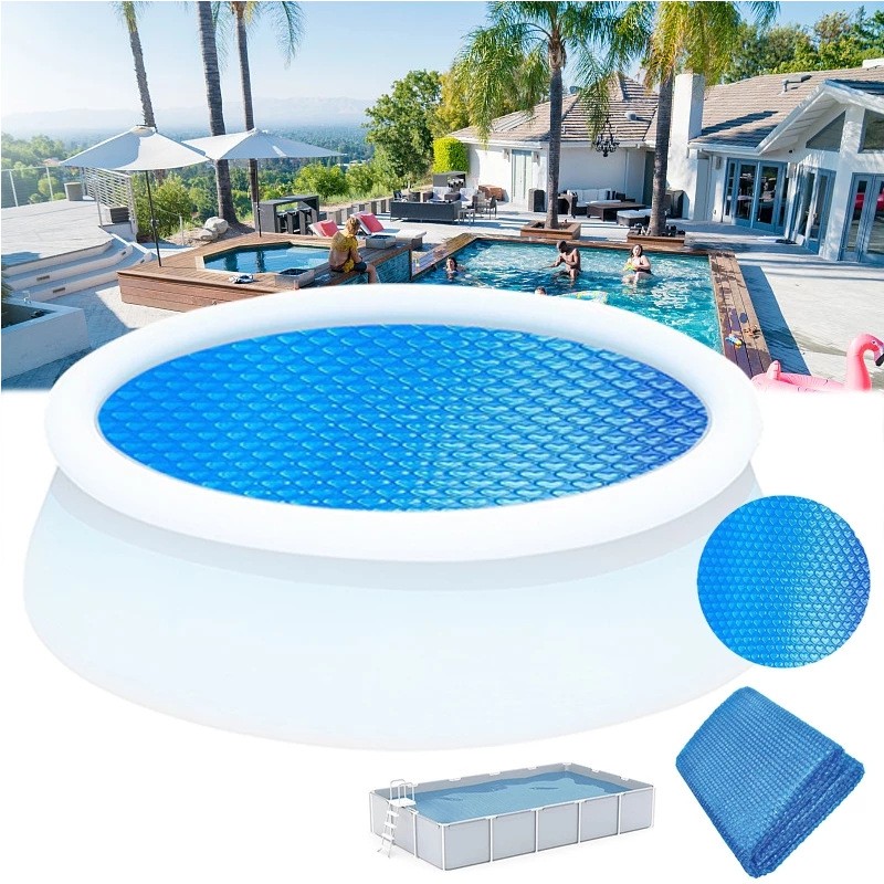 ustproof Sunproof UV Resistance Customized PE Bubble Cover Plastic solar swimming pool cover