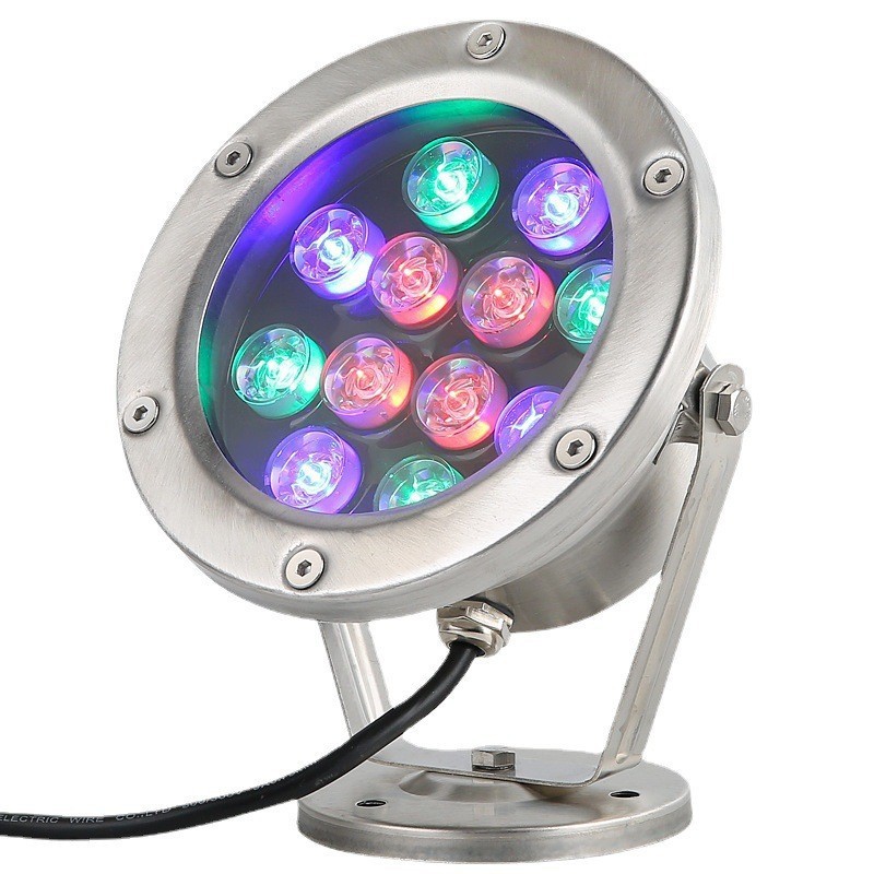 IP68 Waterproof RGB LED Underwater Light