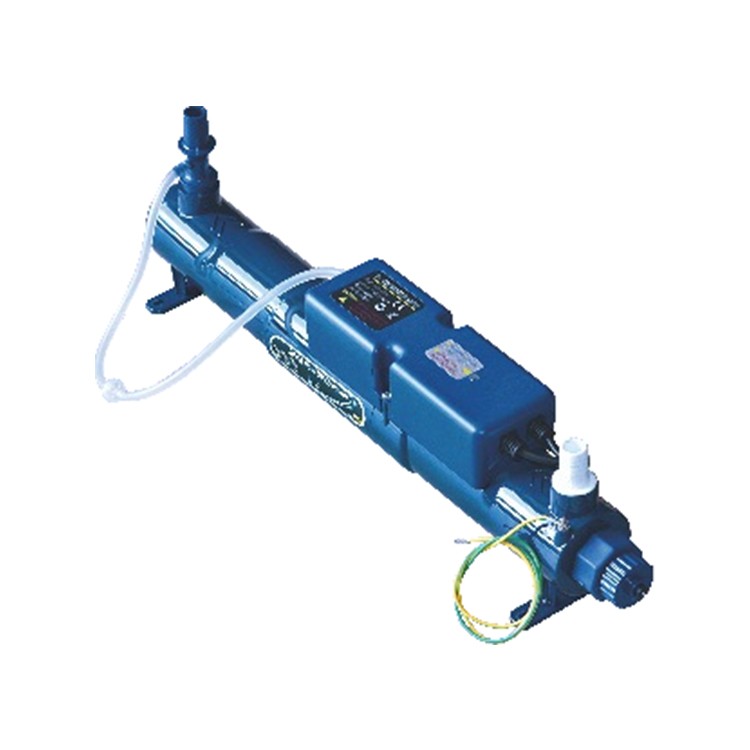 Flow-over ultraviolet+ozone combined sterilizer