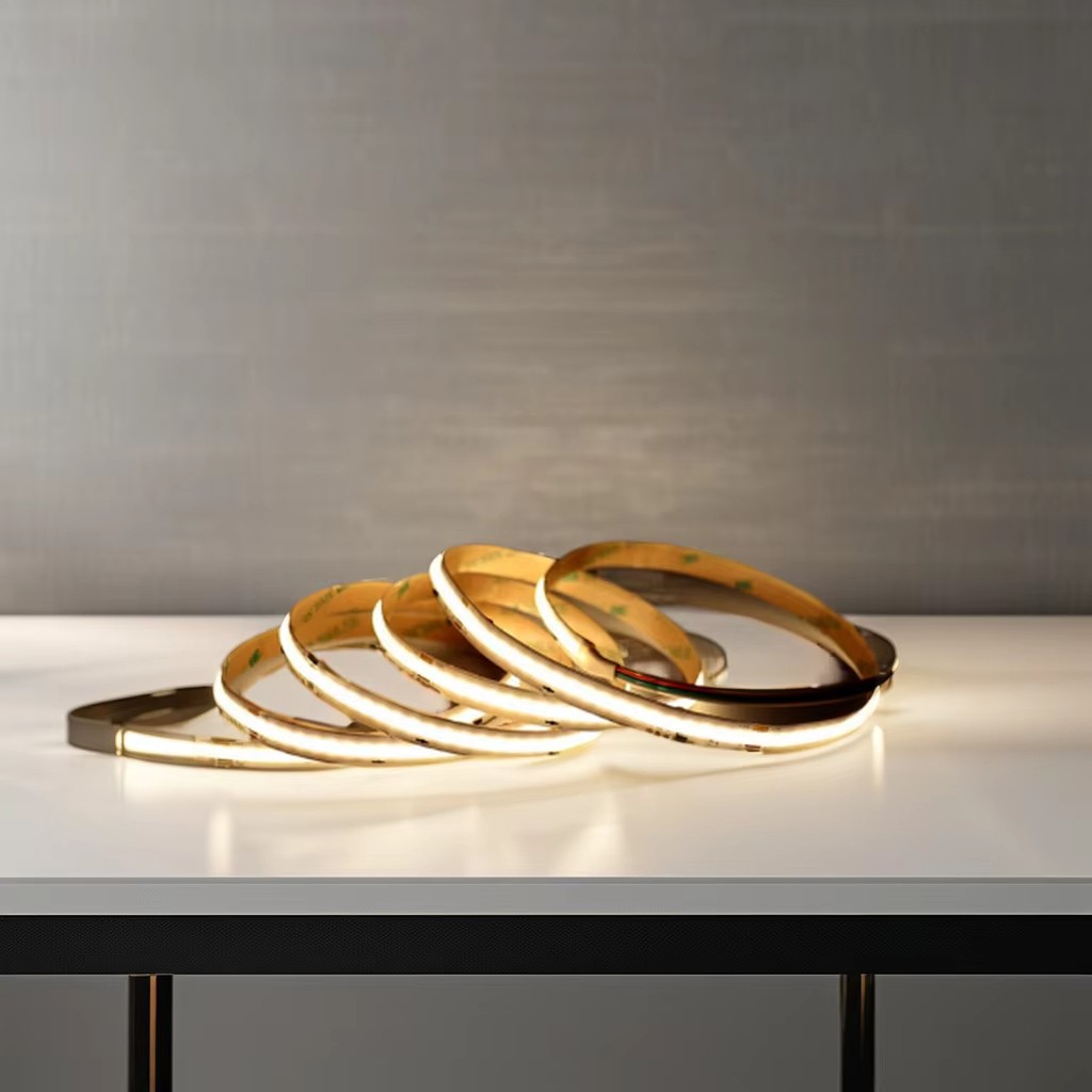 12V 24V High Lumen RGB COB Led Strip Light(1)