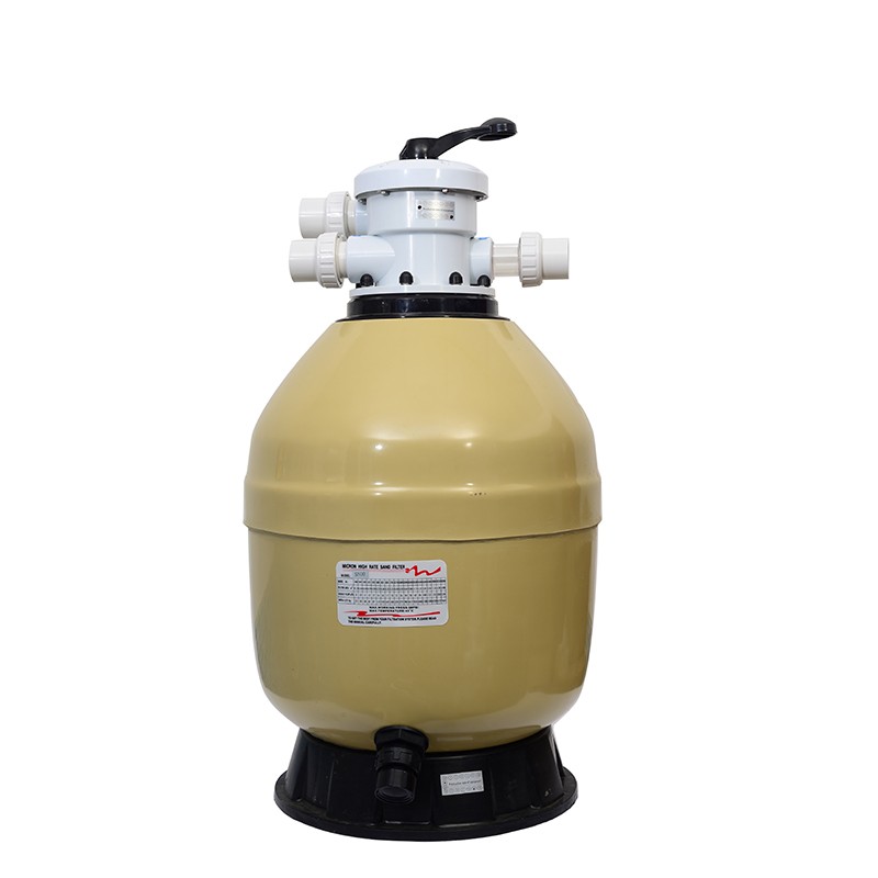 Gel Coat Top Mounted Swimming Pool Sand Filter