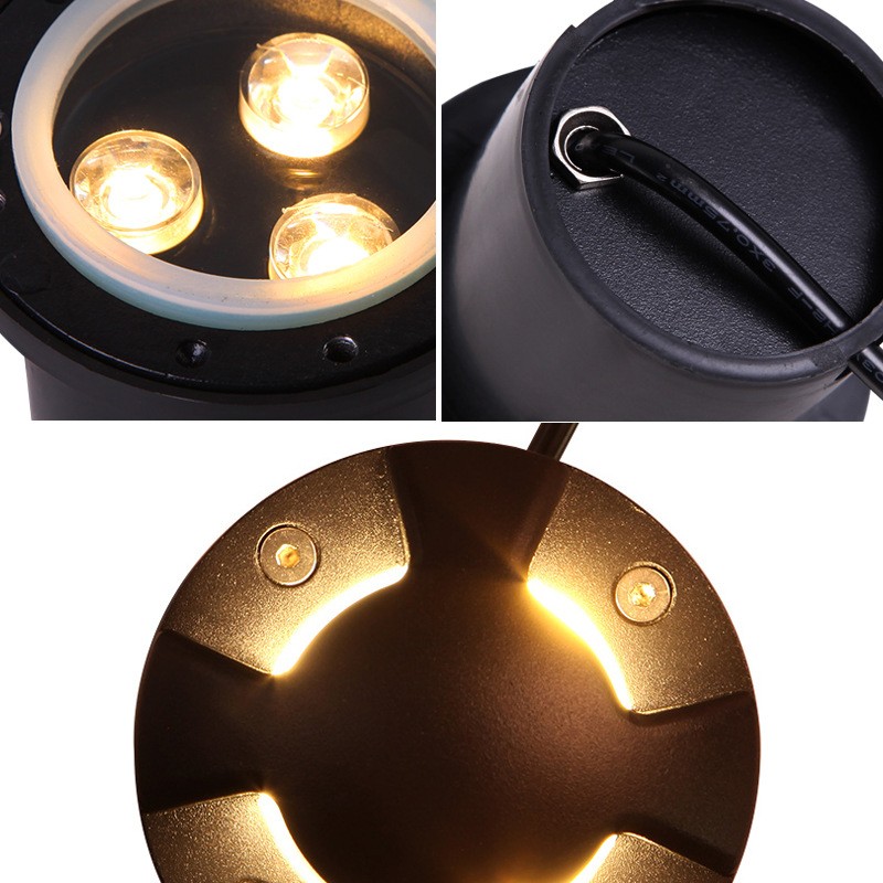 Side Luminous Aluminum Inground Light