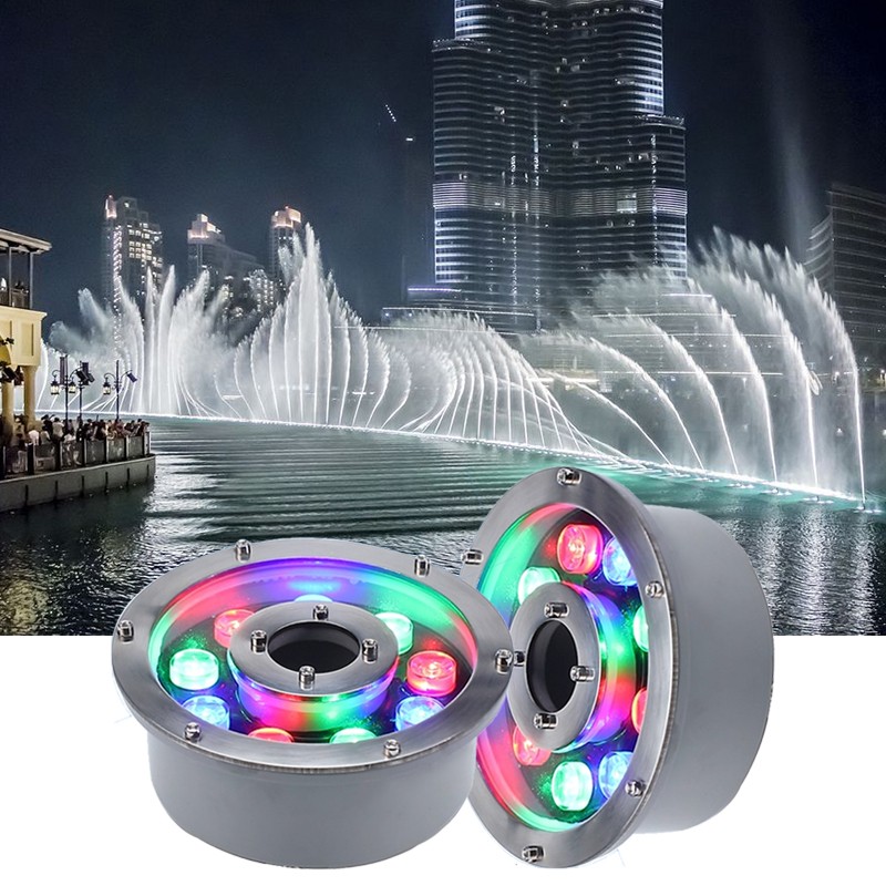 Premium Stainless Steel Die-cast Aluminum LED Fountain Light