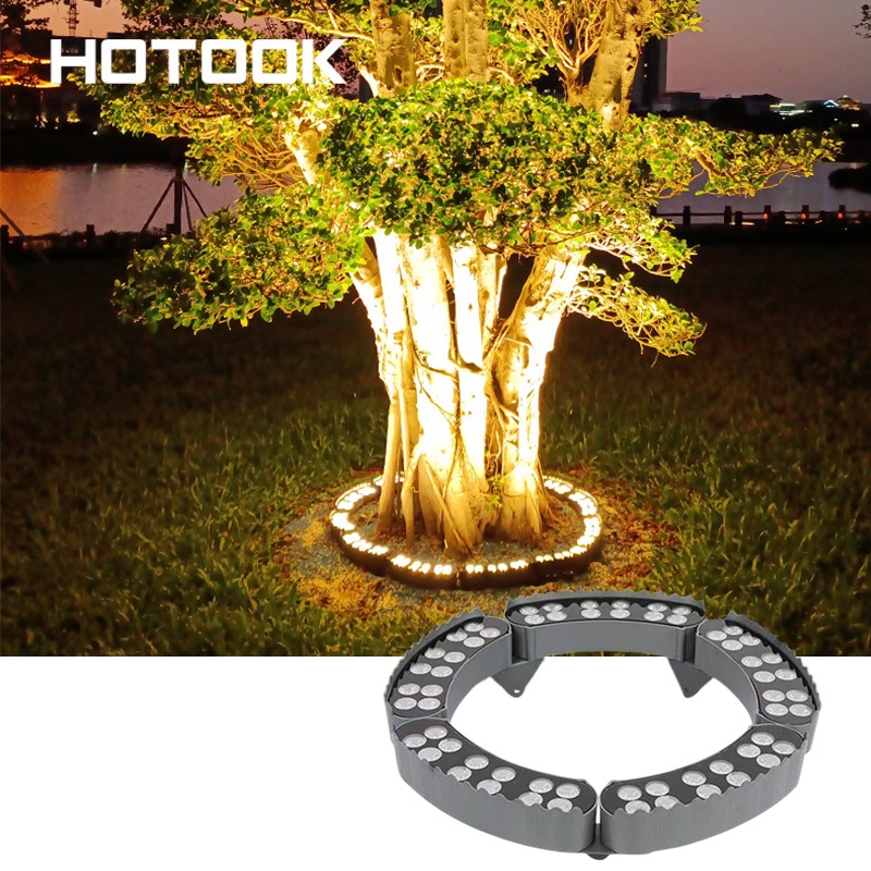 LED Aluminum IP65 Palm Hug Tree Ring Light for Outdoor