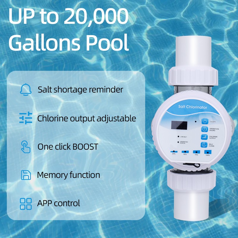 TUYA APP Control Pool Salt Chlorinator