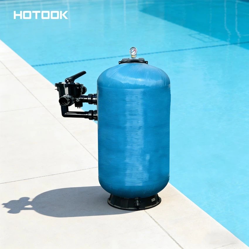 Bobbin-wound Fiberglass Deep Bed Swimming Pool Sand Filter