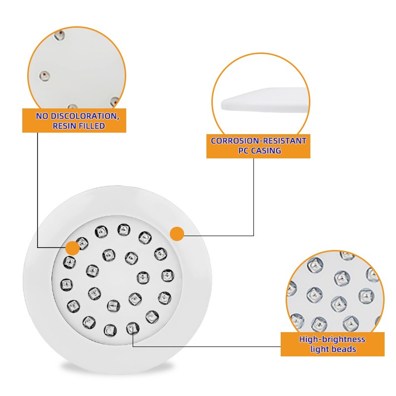 Ultra Thin T Series Casing Pipe LED Pool Light
