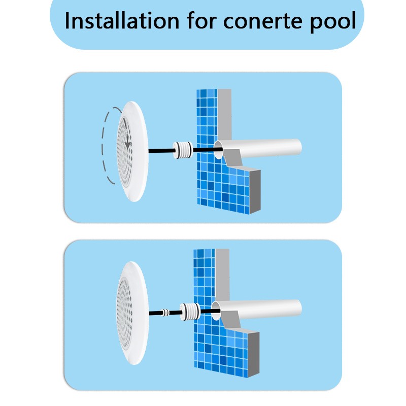 Ultra Thin T Series Casing Pipe LED Pool Light