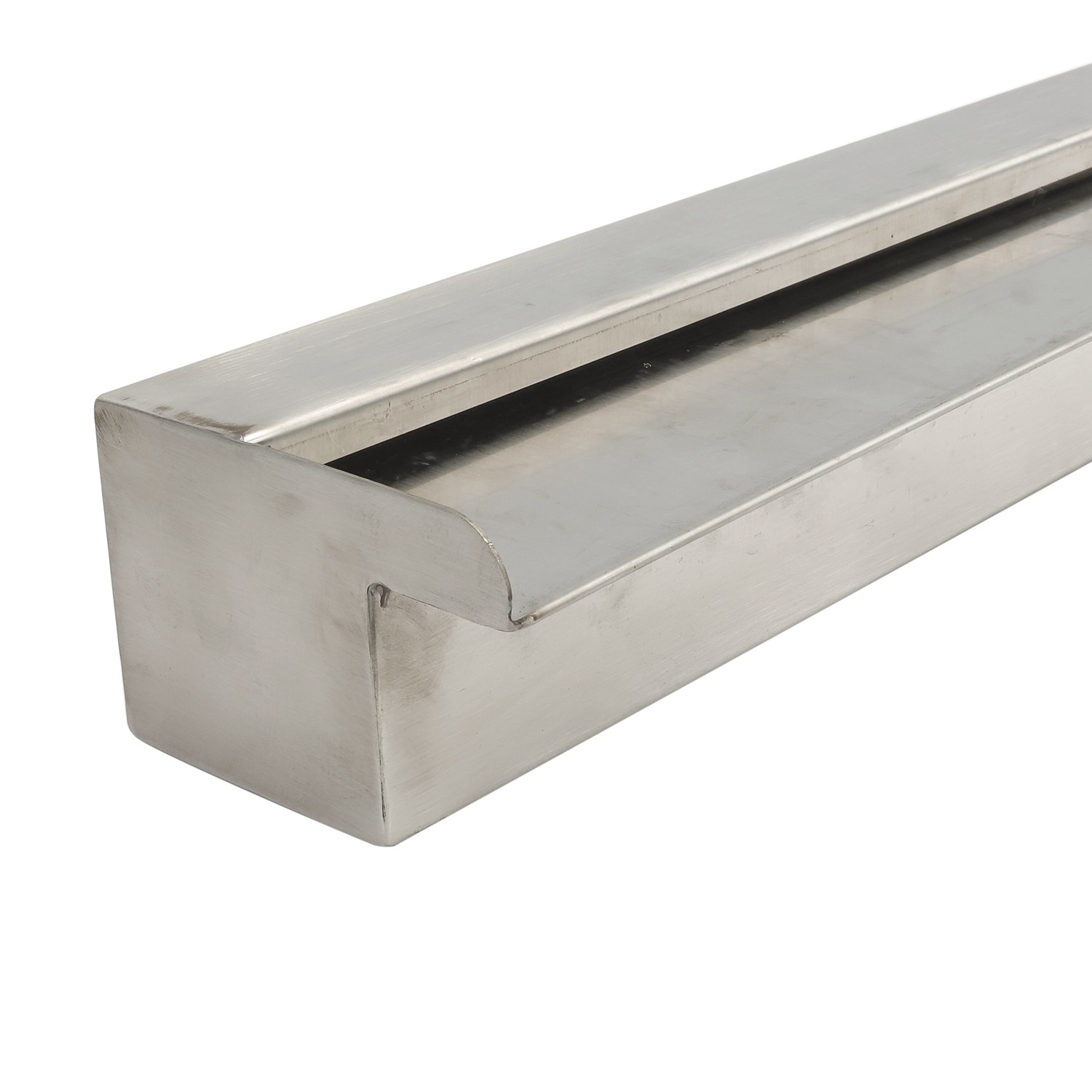 Rectangular Stainless Steel Waterfall Spillway Pool Waterfall Outlet