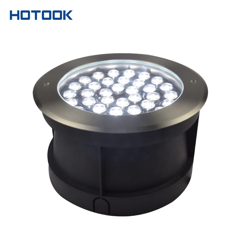 Regular 24W D260mm Stainless Steel RGB LED Underground Light