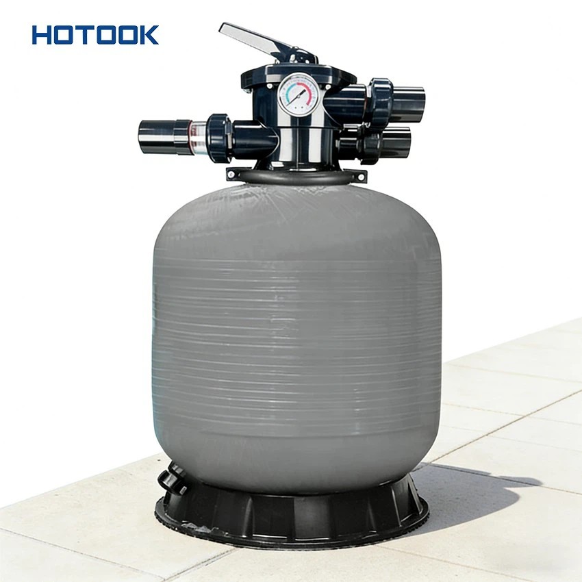 Bobbin Wound Gray Pool Commercial Sand Filter